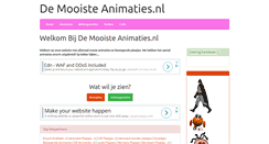 Desktop Screenshot of de-mooiste-animaties.nl