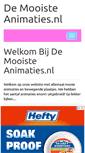 Mobile Screenshot of de-mooiste-animaties.nl
